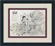 Walt Disney Beauty and the Beast Sketches from Disney Park Artist Custom Framed