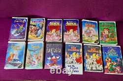 Walt Disney Black Diamond VHS Tapes Entire Collection Beauty and the Beast