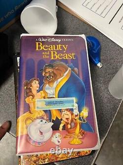 Walt Disney Classic Beauty and the Beast VHS Rare Black Diamond Edition