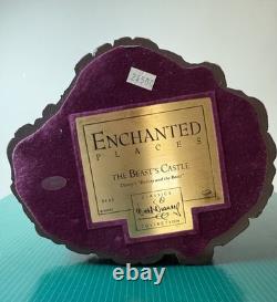 Walt Disney Classic Enchanted Castle Beauty And The Beast. With WDCC box
