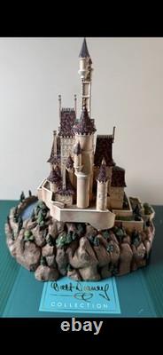 Walt Disney Classic Enchanted Castle Beauty And The Beast. With WDCC box