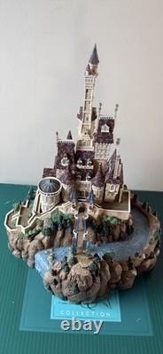 Walt Disney Classic Enchanted Castle Beauty And The Beast. With WDCC box