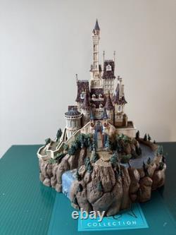 Walt Disney Classic Enchanted Castle Beauty And The Beast. With WDCC box
