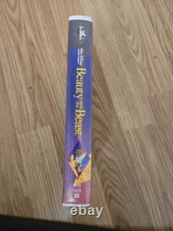 Walt Disney Classics Beauty And The Beast RARE VHS BLACK DIAMOND With OG RECEIPT