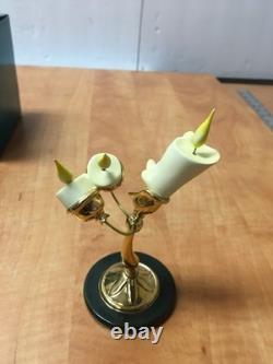 Walt Disney WDCC Beauty & the Beast Vive L'Amour Lumiere Figurine WithCOA & Box