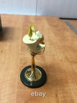 Walt Disney WDCC Beauty & the Beast Vive L'Amour Lumiere Figurine WithCOA & Box