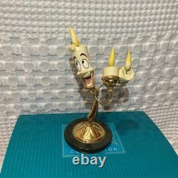 Walt Disney WDCC Beauty & the Beast Vive L'Amour Lumiere Figurine WithCOA & Box
