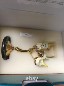 Walt Disney WDCC Beauty & the Beast Vive L'Amour Lumiere Figurine WithCOA & Box