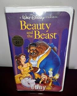 Walt Disney's BEAUTY AND THE BEAST VHS Black Diamond #1325 NEW FACTORY SEALED