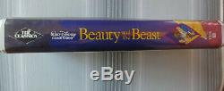 Walt Disney's BEAUTY and the BEAST VHS 1992 BLACK DIAMOND The Classics GENUINE