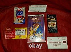 Walt Disney's Beauty And The Beast Black Diamond Classic VHS 1992 Christmas lead