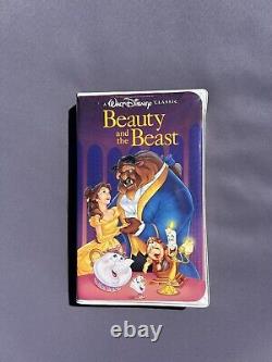 Walt Disney's Beauty and The Beast (VHS, 1992, Black Diamond Classic), RARE