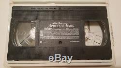 Walt Disney's Beauty and The Beast (VHS, 1992) Black Diamond The Classics