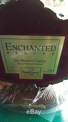 Wdcc Disney Beauty & The Beast Beast's Castle Deed# Bcab 526 Box Coa